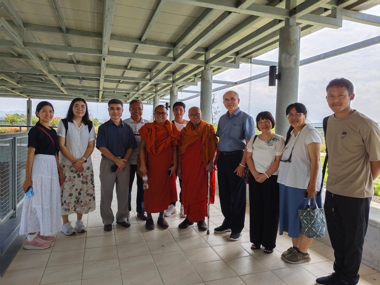Read more about the article 緬甸鵬多悟大學校長Ven. U Nayaka參訪福智佛教學院及心靈生態村