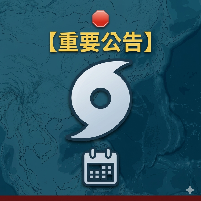 【重要公告】7/12(日) 幸福禪修一日營：因應巴威颱風最新動態、安全與退費指引
